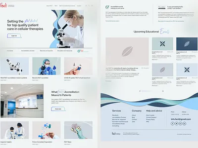 FACT - Healthcare & Doctor Website Design doctor office doctor website healthcare website healthcare website design medical industry website medical website