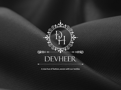 Devheer Logo Design available for work brand identity branding freelancer graphic design illustration logo design motion graphics textiles textiles logo