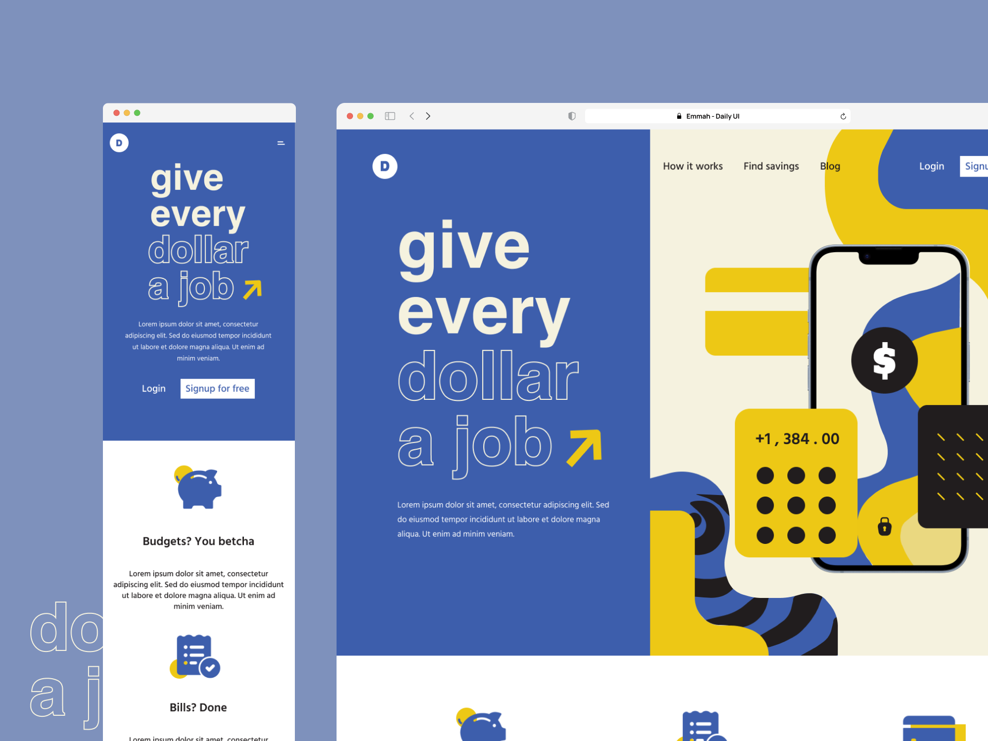 Banking Web UI Landing Page banking app banking web design illustration landing page landing page design new design ui ui design ux design