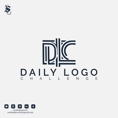DLC Logo branding graphic design logo