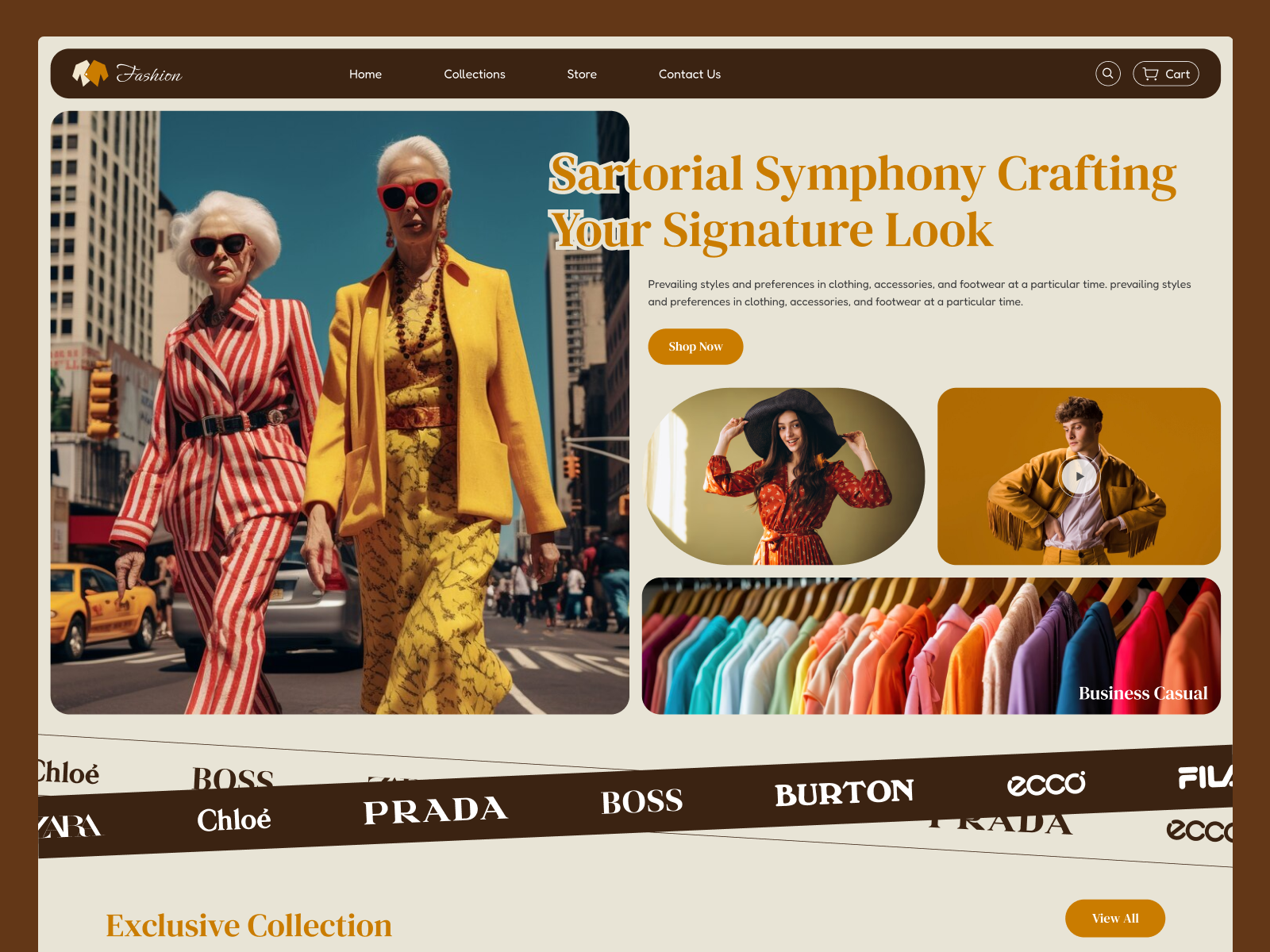 Example of Shopify Ecommerce Web Design/Development