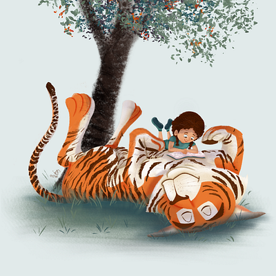 Whimsical Companionship character design childrens book concept art digital illustration kidlitart