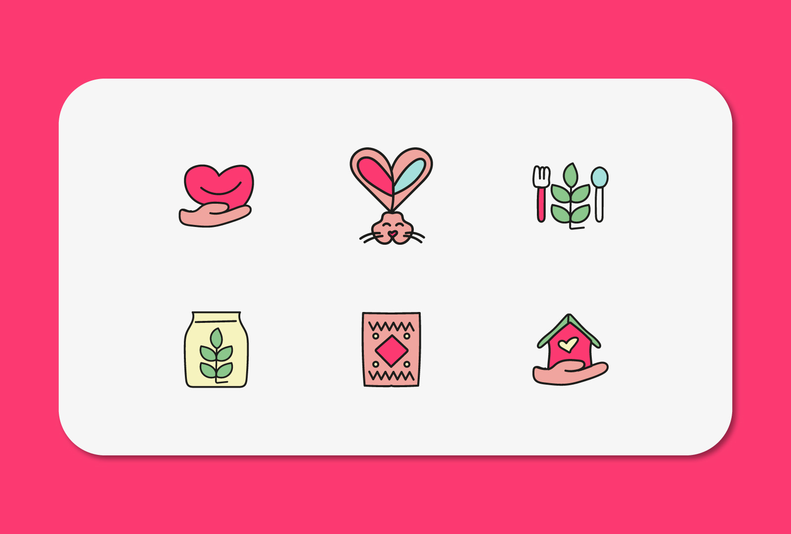 Web Icons art design flat graphic design illustration ui ux vector web