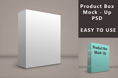 Product - Box - PSD Mock up box display mock up mockup product product box template