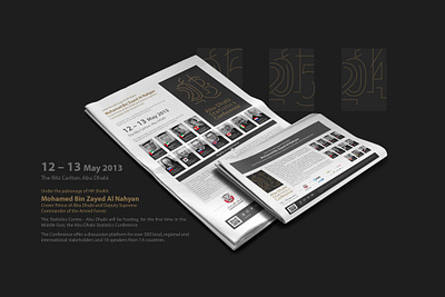 Abu Dhabi Statistics Conference 2013 abu dhabi advertising campaign branding conference creative concept creative logo design outdoor event event design graphic design infographic logo design magazine media campaign presentations statistics united arab emirates ux ui website