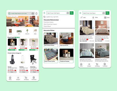 Marketplace App Mobile with Great Shopping Experience ui ux