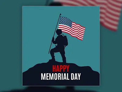 Memorial day social media post america independence day instagram memorial memorial day photoshop post poster social media social media post banner united states of america