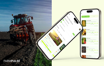 Farmpulse Farmer App Designed by Nevina Infotech animation app app design app development farmer app mobile app ui