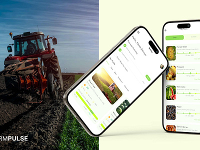 Farmpulse Farmer App Designed by Nevina Infotech animation app app design app development farmer app mobile app ui