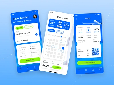 Elevate Your Travel: Innovative Flight Booking UI app ui booking app design agency flight app flight app ui flight booking ui illustration indian design agency ui ui ux user interface ux