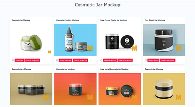 Cosmetic Jar Mockup cosmetic jar mockup free mockup graphic eagle jar mockup