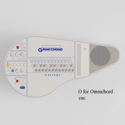 O for Omnichord motiondesign omnichord