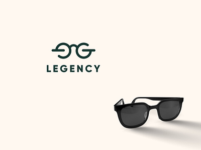 LEGENCY brand logo branding creative logo design eyewear logo logo design milimalist minimal logo