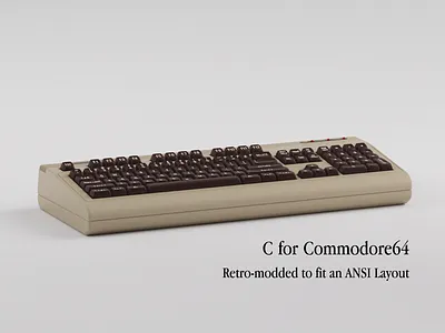 C for Commodore64 - ANSI Concept commodore64 keyboard motiondesign