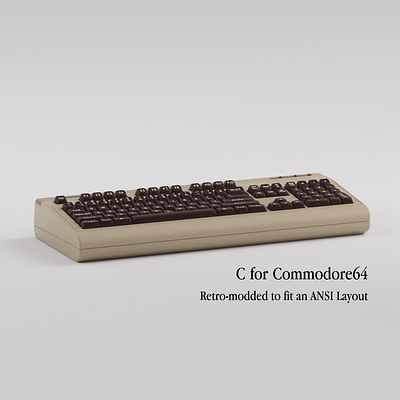 C for Commodore64 - ANSI Concept commodore64 keyboard motiondesign