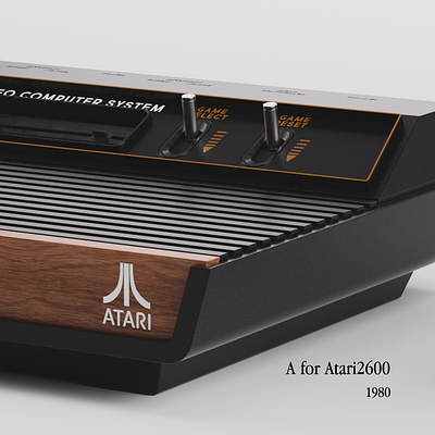 A for Atari2600 atari motiondesign