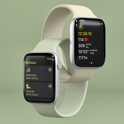 Apple Watch UI Design app design apple apple watch application design digital watch figma fitness fitness app fitness monitor ios smart watch ui watch watch design watch ui
