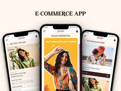 E-Commerce App ecommerce ecommerceapp ecommercedesign mobileappdesign productdesign shoppingapp ui