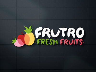 Frutro brand branding identity logo logotype