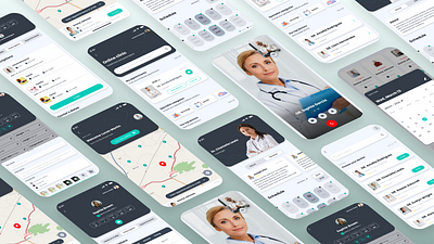 Online Clinic Mobile App digitalclinic doctorapp ehealth healthcareapp healthcaretechnology healthtech medicaldesign medicalui mobileapp mobilecard mobilehealth onlineclinic patientcare telehealthapp telemedicine uiuxhealthcare virtualhealthcare