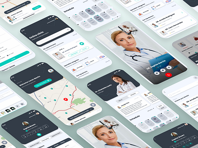 Online Clinic Mobile App digitalclinic doctorapp ehealth healthcareapp healthcaretechnology healthtech medicaldesign medicalui mobileapp mobilecard mobilehealth onlineclinic patientcare telehealthapp telemedicine uiuxhealthcare virtualhealthcare