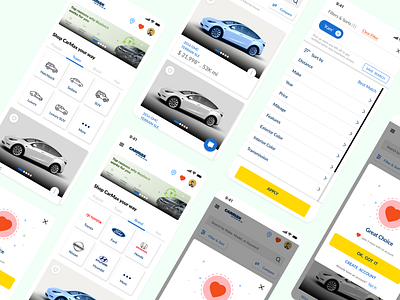 CARmax app redesign appdesign carmax app redesign mobile app design transport app design ui uiuxdesign ux
