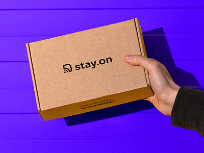 Stayon Brand Identity box branding design download free freebie graphic design logo mockup mockup cloud mockupcloud packaging