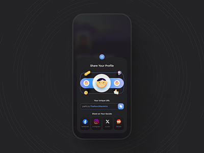 Social Share Bottom Sheet UI Exploration by Neel on Dribbble