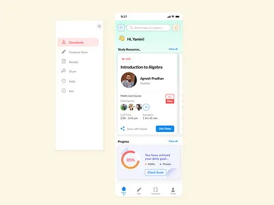 LEARN app redesign app app design art branding dailyui design education app design graphic design icon illustration logo mobile app design ui uiuxdesign ux vector