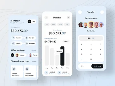 Online Payment App Design app design application design attractive design creative design finance app interactive design mobile application money online pay payment transition app uiux user experience user interface