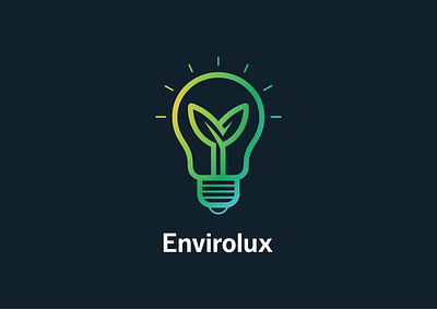 Envirolux Logo Design branding design graphic design illustration logo typography vector