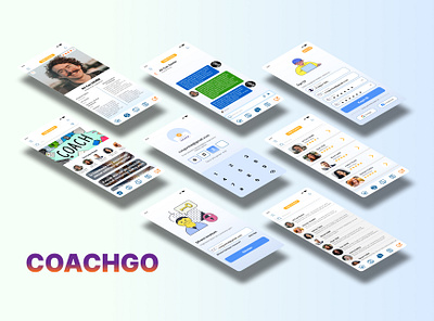 Koçluk Uygulaması app coach ui ui design