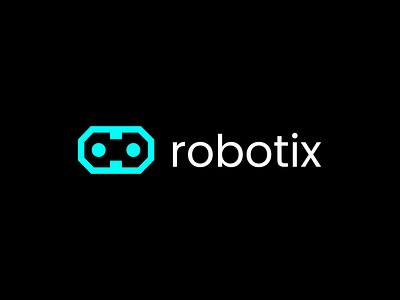 ROBOTIX - Logo Identity esport logo gaming logo graphic design logo logo designer logo desing minimal logo robot logo