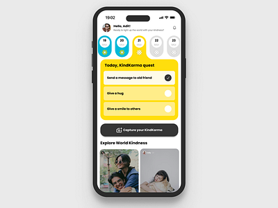 #Exploration - Building Good Deeds App ui uidesign ux