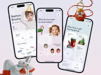 Parents Dating Mobile iOS App Design Concept android app app design concept dashboard dating app dating app design design design concept interface ios mobile mobile app design mobile ui product design social social network ui ux