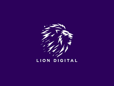 Lion Logo digital logo lion lion digital logo lion logo lion logo design lion vector logo lions lions logo panther logo roaring lion tiger logo top lion top lion logo