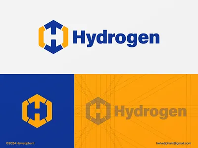 Hydrogen abstract logo arrows logo brand design branding creative logo designs geometric logo hexagonal logo hydrogen logo icon letter h logo letter mark logo logo logo design logo design concept logo designer logotype minimalist logo negative space logo renewable energy typography
