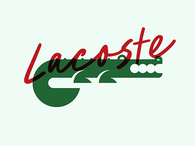 Lacoste • Logo Concept brandidentity branding concept crocodile design graphic design idea lacoste logo logo design reptile vector