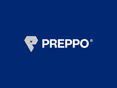 PREPPO | Brand identity blue brand identity branding design digital graphic design grey illustration logo logomark logosign logotype minimal navy