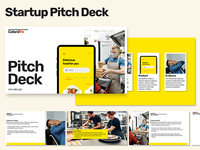 Presentation Design: Startup Pitch Deck branding communication design graphic design pitch deck presentation presentation design
