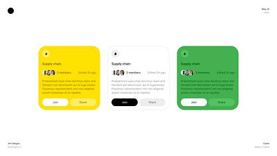 Cards 💫 cards jimdesigns jimdesigns.co product design product design subscription ui