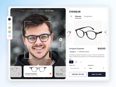 Magento Glass Sunglass Virtual Try On augmented reality design webkul eyewear eyewear solution face recognition facial recognition system glasses machine learning online glass try on sunglass virtual try on sunglasses try on try on spectacles try onn spectacles virtual try on webkul webkul design