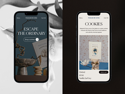 Craft Bakery Ecommerce Website branding design ecom ecommerce homepage landing page online store product page ui ux website design