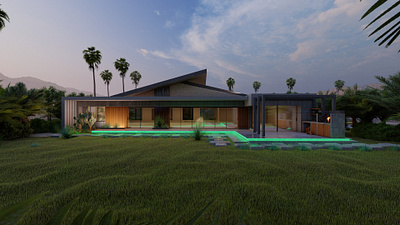 Exterior House Design 3d 3ds max design designer exterior house render rendering visual visualization