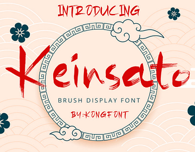 Keinsato Modern Brush Font branding design font handwritten illustration italic logotype script typeface ui