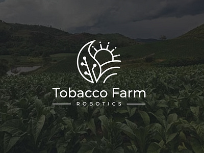 Tobacco Farm Robotics agriculture logo best designer design farm logo farm tech logo firm tech graphicdesign illustration logo design logodesign minimal minimal logo modern logo robotic logo tobacco farm logo