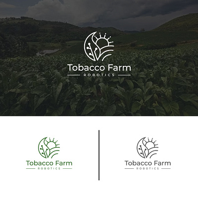 Tobacco Farm Robotics agriculture logo best designer design farm logo farm tech logo firm tech graphicdesign illustration logo design logodesign minimal minimal logo modern logo robotic logo tobacco farm logo