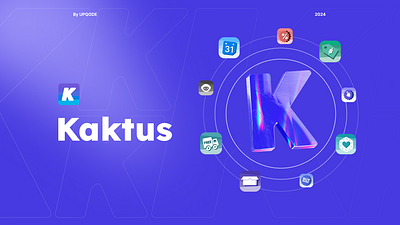 Kaktus branding design professional uiux upqode web development webdesign webflow webflow design webflow website