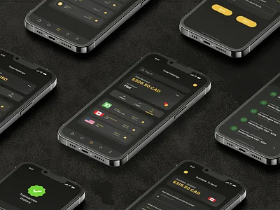 Cash Sending App - UI Design 3d app bitcoin branding cash cash app cash sending app ui good design graphic design logo mobile app money money transfer app motion graphics ui ui ux