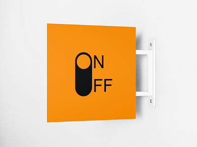ON/OFF Toggle Banner Design branding figma graphic graphic design illustration logo minimal design modern design ui